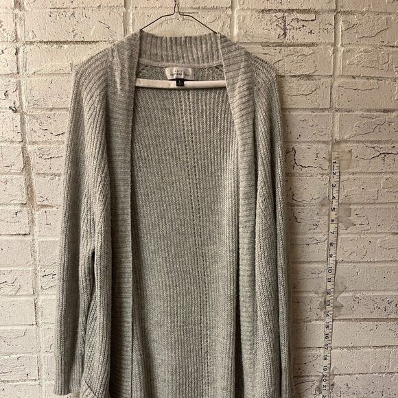 Knit by Hampshire Studio Open Front Long Sweater Cardigan Large - Picture 1 of 9
